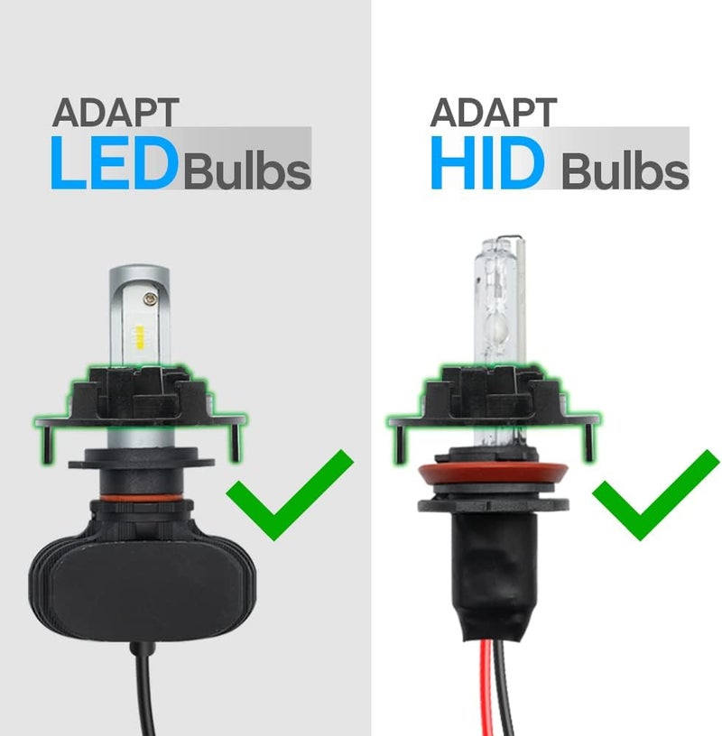 Mingrui test 2Pcs H7 LED Headlight Bulb Holder Retainers Adapter for Hyundai Tucson Ioniq Elantra GT H7 HID Headlight Bulb Spacer Holder Clip Retainers - Image 2